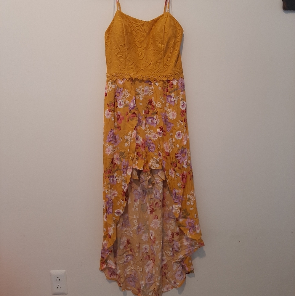 Floral romper dress